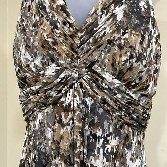 NWOT Jessica Howard Sleeveless Halter Style Dress. Size 12 L large - Picture 3 of 11